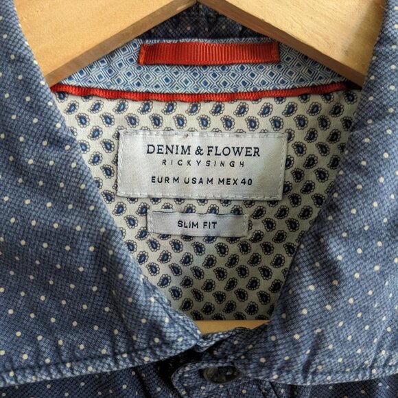 Cotton short sleeve shirt - Polka dots - Picture 3 of 3